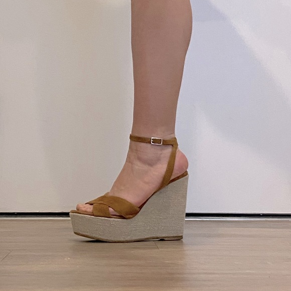 M.GEMI Platform Wedge Sandals - Picture 3 of 6